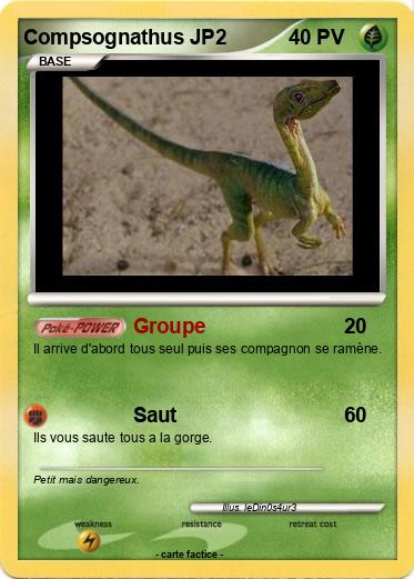 Pokemon Compsognathus JP2