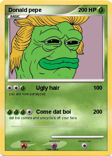 Pokemon Donald pepe