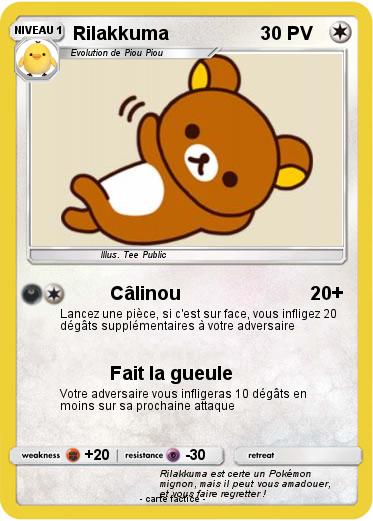 Pokemon Rilakkuma