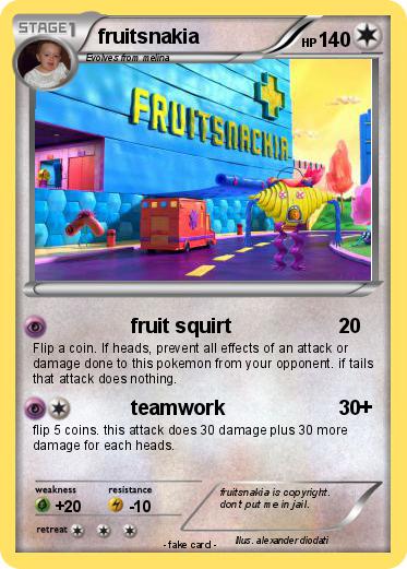 Pokemon fruitsnakia