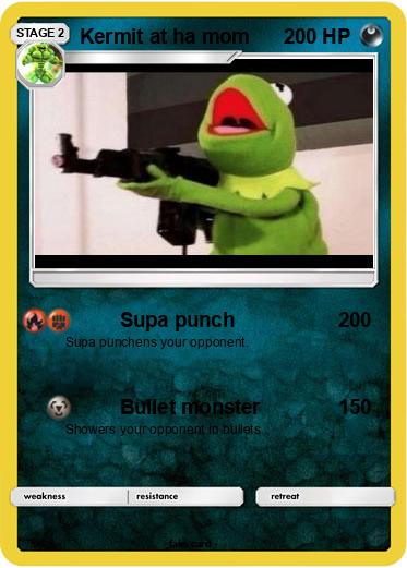 Pokemon Kermit at ha mom