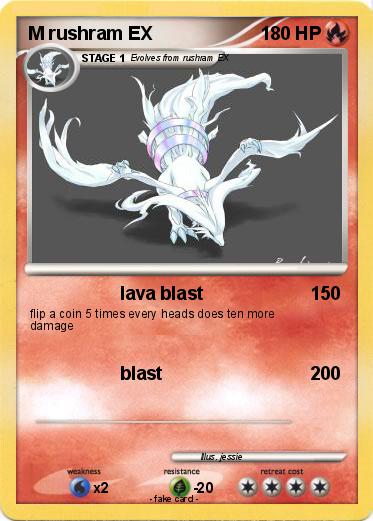 Pokemon M rushram EX
