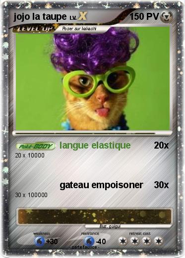 Pokemon jojo la taupe