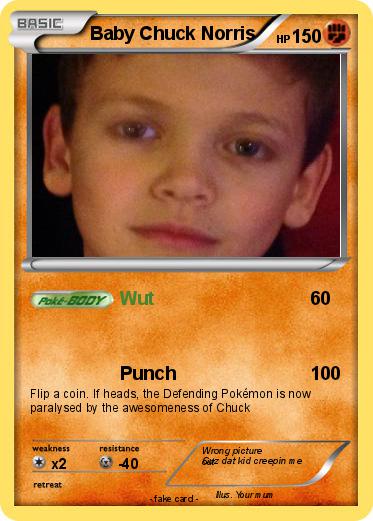 Pokemon Baby Chuck Norris