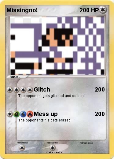 Pokemon Missingno!