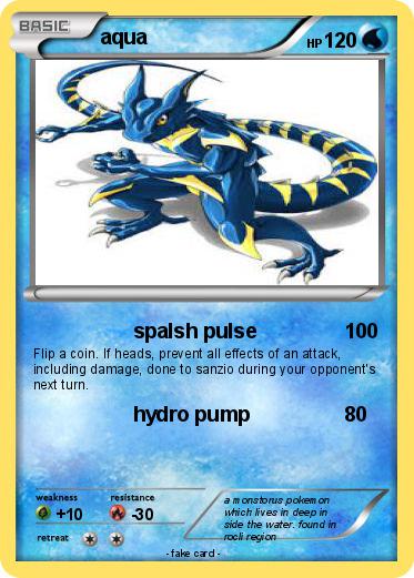 Pokemon aqua