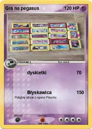 Pokemon Gra na pegasus