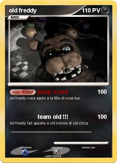 Pokemon old freddy