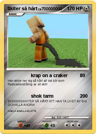 Pokemon Skiter så hårt