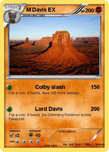 Pokemon M Davis EX