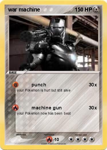 Pokemon war machine