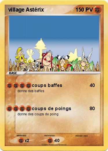 Pokemon village Astérix