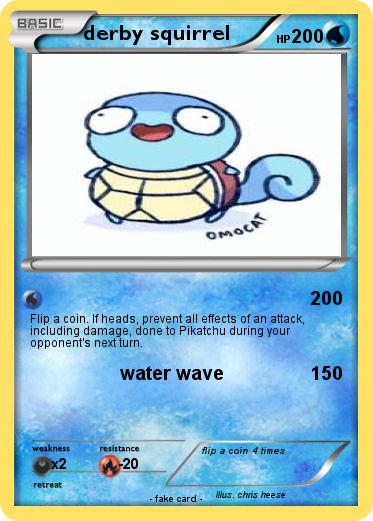 Pokemon derby squirrel
