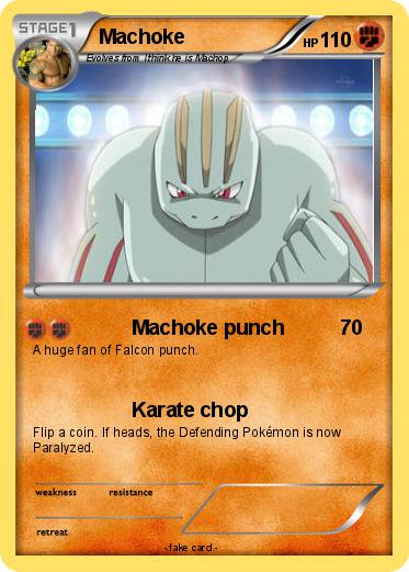 Pokemon Machoke
