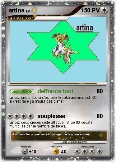 Pokemon artina