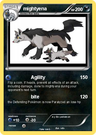 Pokemon mightyena