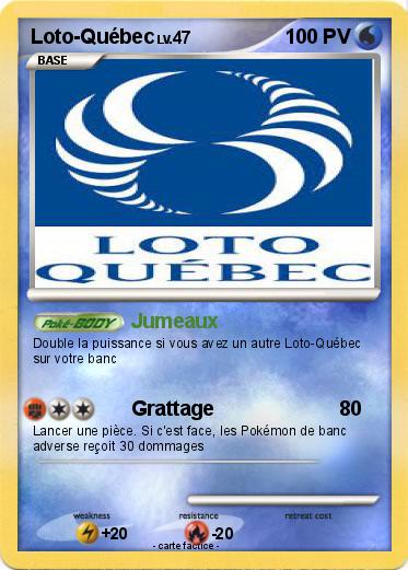Pokemon Loto-Québec