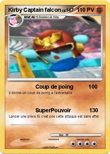 Pokemon Kirby Captain falcon