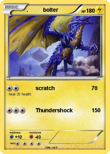 Pokemon .          bolter