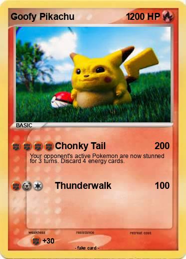 Pokemon Goofy Pikachu                    1