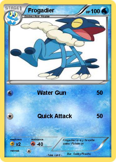 Pokemon Frogadier