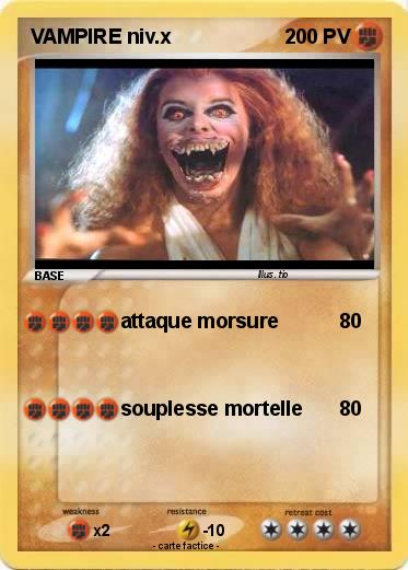 Pokemon VAMPIRE niv.x