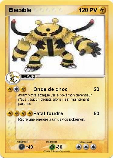 Pokemon Elecable