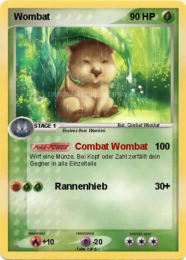 Pokemon Wombat