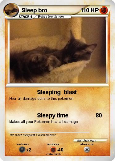 Pokemon Sleep bro