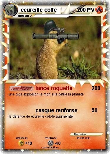 Pokemon ecureille colfe