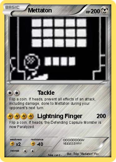 Pokemon Mettaton