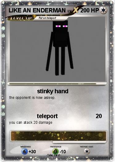 Pokemon LIKE AN ENDERMAN