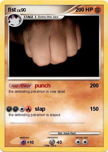 Pokemon fist