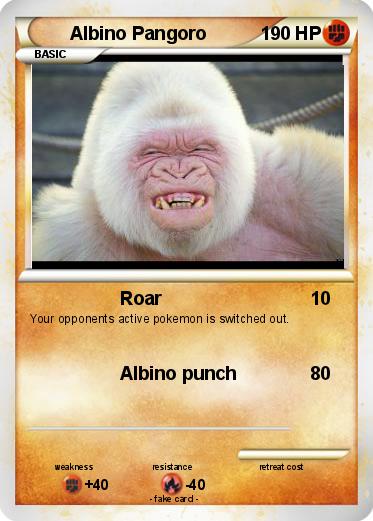 Pokemon Albino Pangoro