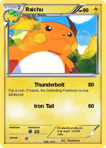 Pokemon Raichu