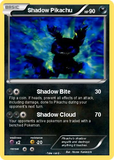 Pokemon Shadow Pikachu