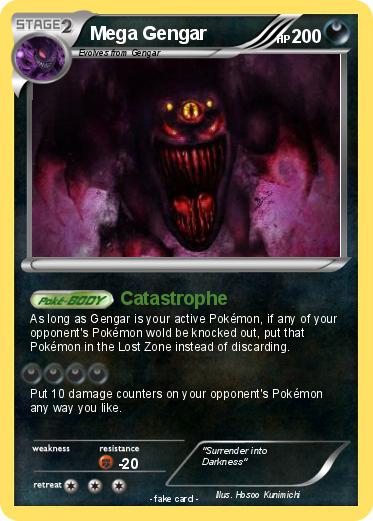 Pokemon Mega Gengar