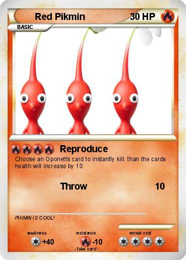 Pokemon Red Pikmin