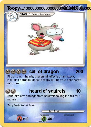 Pokemon Toopy