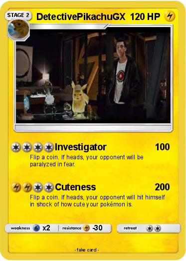 Pokemon DetectivePikachuGX