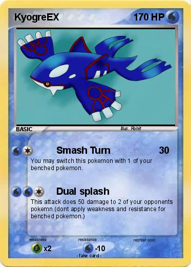 Pokemon KyogreEX