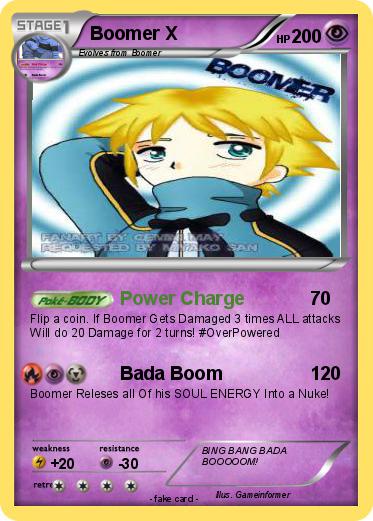 Pokemon Boomer X