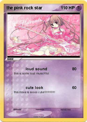 Pokemon the pink rock star