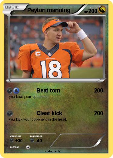 Pokemon Peyton manning