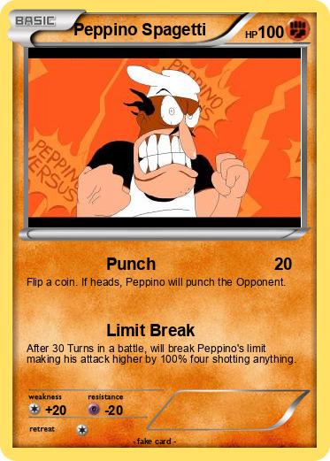 Pokemon Peppino Spagetti