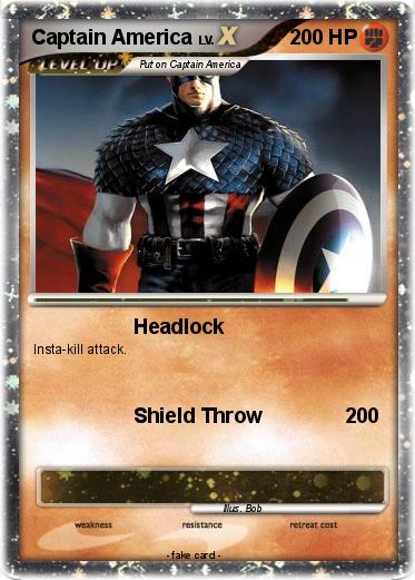 Pokemon Captain America
