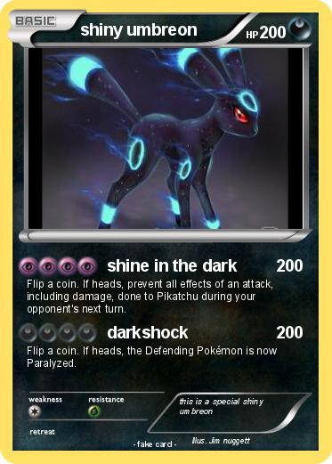 Pokemon shiny umbreon