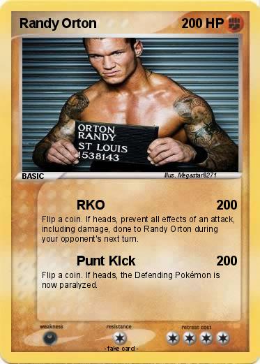 Pokemon Randy Orton