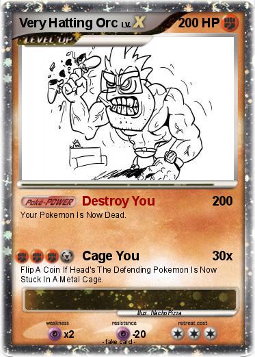 Pokemon Very Hatting Orc