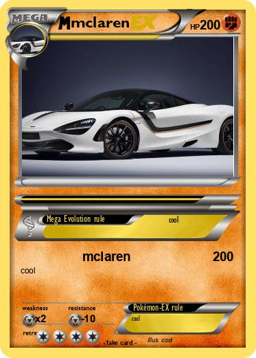 Pokemon mclaren